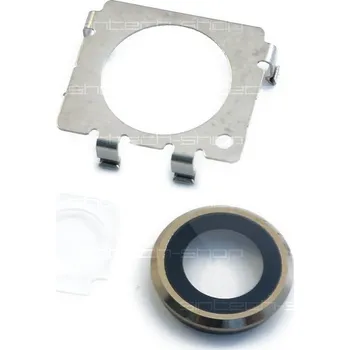 OEM iPhone 6 Plus (5,5") zadní sklo fotoaparátu s rámečkem zlaté