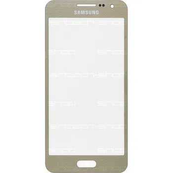 OEM Samsung Galaxy A3 2015 (A300F) čelní dotykové sklo, zlaté (Champagne gold)