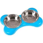 Miska nerez KOST 2x2l/49x30x10cm/modrá