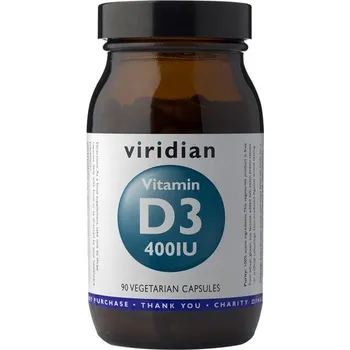 Viridian Vitamin D3 400 IU tbl. 90