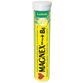 Vitabalans Magnex 375 mg + B6 šumivé