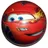 Mondo dětský míč 23 cm, Cars Red
