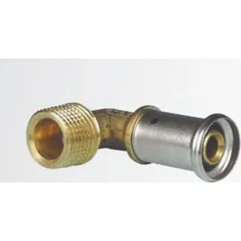 Fitinka WIGELL Press koleno přechodové 90° 18x1/2" závit vnější