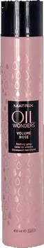 Stylingový přípravek Matrix Oil Wonders Volume Rose Finishing Spray lak na vlasy 400 ml