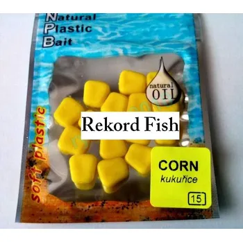 Umělá nástraha Umělá kukuřice červená 15 ks