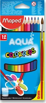 Pastelka Maped Color'Peps aqua 12 barev + štětec