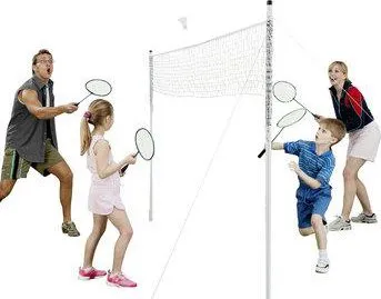 Badmintonová síť Sedco badminton rekreant s tyčemi