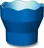 Faber-Castell Clic&Go kelímek na vodu, modrý