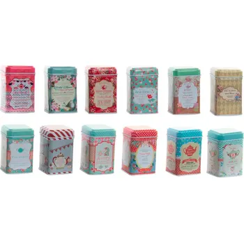 Dóza na potraviny Plechová dóza "MIX" 4.5x4.5x7/12dr.