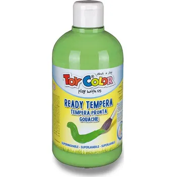Toy Color Ready Tempera 500 ml, světle zelená