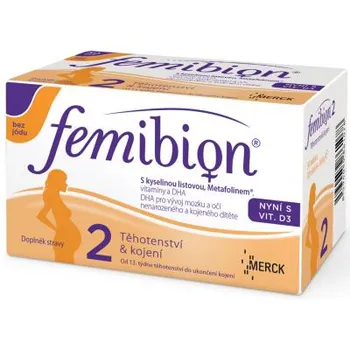 Femibion 2 s vitaminem D3 bez jódu tbl. 60 + 60