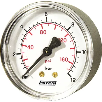 Geos agt Manometr průmyslový průměr 40 mm - 16 BAR (zadní připojení) 230016BAR