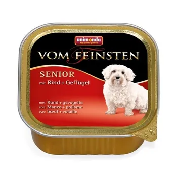 Krmivo pro psa Animonda Vom Feinsten Senior vanička Beef/Poultry 150 g
