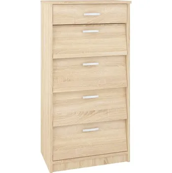 Botník Botník sonoma světlá 07