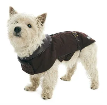 Obleček pro psa Kruuse Buster City Jacket červenohnědá 48 cm