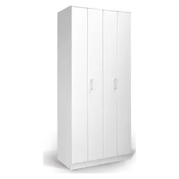 Šatní skříň Skříň šatní dvoudvéřová bílá FORTUNA F2
