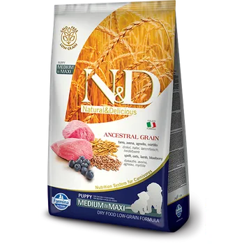 Krmivo pro psa N&D Low Grain Dog Puppy Medium/Maxi Lamb/Blueberry