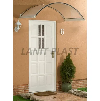 Stříška nad vchodové dveře LANIT PLAST ONYX 200/75 bílá