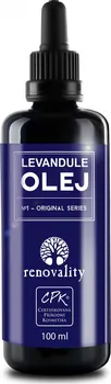 Masážní přípravek Renovality Levandulový tělový olej 100 ml