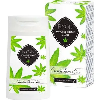 Tělový krém Ryor Konopné tělové mléko 200 ml