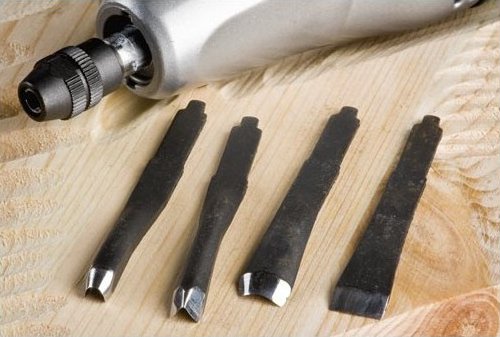 Sada řezbářských ostří Flexcut RG310 do elektrických dlát