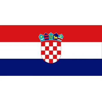 Vlajka Samolepka - vlajka Chorvatsko - 6 x 4 cm
