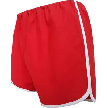 Pánské spodní prádlo Sportovní Trenýrky FOLTÝN červené TS 02 Velikost: 2XL, Materiál: Plátno