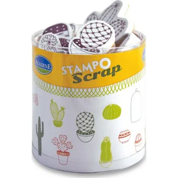 Dětské razítko AladinE Stampo Scrap - Kaktusy