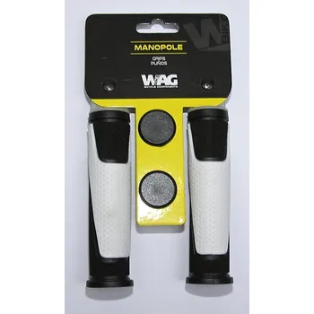 grip Gripy WAG double D černo/bílé 125mm