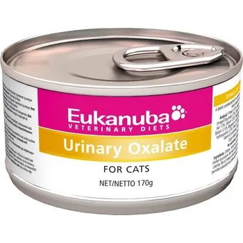 Eukanuba Cat Veterinary Diet Urinary Oxalate konzerva 170 g Krmivo pro kočku Eukanuba Cat Veterinary Diet Urinary Oxalate konzerva 170 g