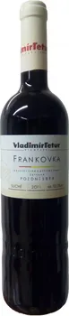 Víno Vinařství Vladimír Tetur Frankovka 2011 pozdní sběr 0,75 l