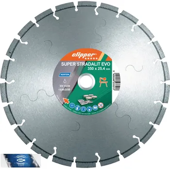 Řezný kotouč 350x25,4 mm diamantový kotouč na kámen a tvrdé materiály SUPER STRADALIT EVO