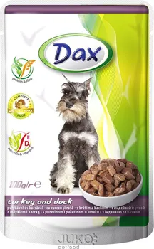 Krmivo pro psa DAX Dog kapsička krůtí/kachní 100 g