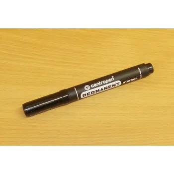 Popisovač, centropen, fix, hrot 2,5mm, černý