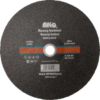 Řezný kotouč MAGG Kotouč řezný 350x3,5x32 mm 