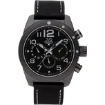 Pánské luxusní ocelové hodinky JVD seaplane W75.2 - chrnografy 10ATM