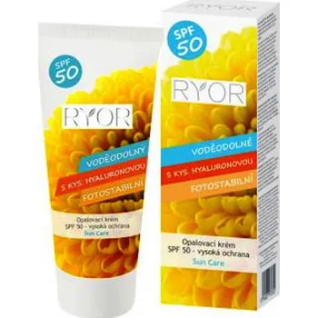 Přípravek na opalování Ryor Sun Care SPF50 opalovací krém 100 ml
