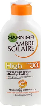 Přípravek na opalování Garnier Ambre Solaire High Protection Milk SPF 30 200 ml