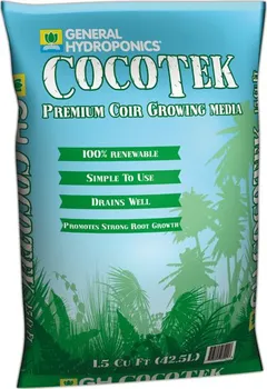Substrát General Hydroponics CocoTek Premium Coir kokosový substrát 50 l