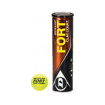 Tenisový míč Sada tenisových míčků Dunlop Clay Court