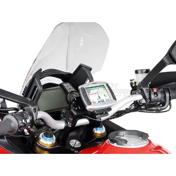 Příslušenství pro GPS Ducati Multistrada 1200 (10-14) držák GPS SW-Motech