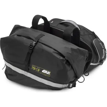 Zavazadlo na motocykl Givi T473 vodotěsné pláštěnky na boční brašny GIVI , černý NYLON