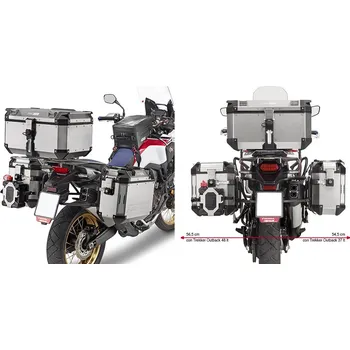 Zavazadlo na motocykl Honda CRF 1000 L Africa Twin (15-17) - nosič bočních hliníkových