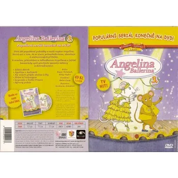 DVD film Angelina Ballerina 3. DVD