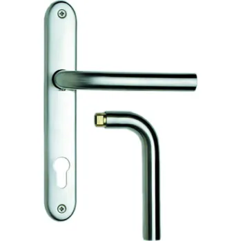 Rostex Styl štítové dveřní kování - WC 90mm Nerez mat