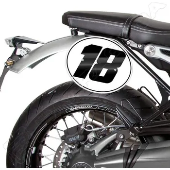 BMW R nineT (14-) - Tabulky na čísla Barracuda