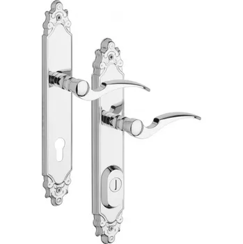 Rostex R4 ozdobné bezpečnostní kování - klika-klika 72 Ti