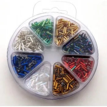 Set korálků 4 - sklo 8 barev