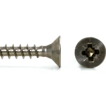 Vrut Vrut do dřeva nerez A2, zapuštěná hlava - 3.5x40