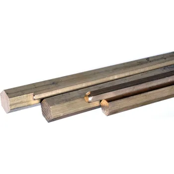 Stavební materiál Tyč šestihranná mosaz - 13mm